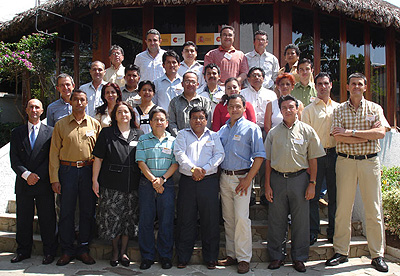 Participantes V Curso Iberoamericano sobre meteorología satelital
